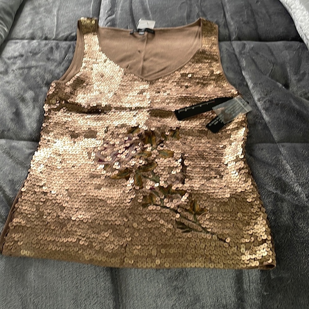 Sequence formal tank top